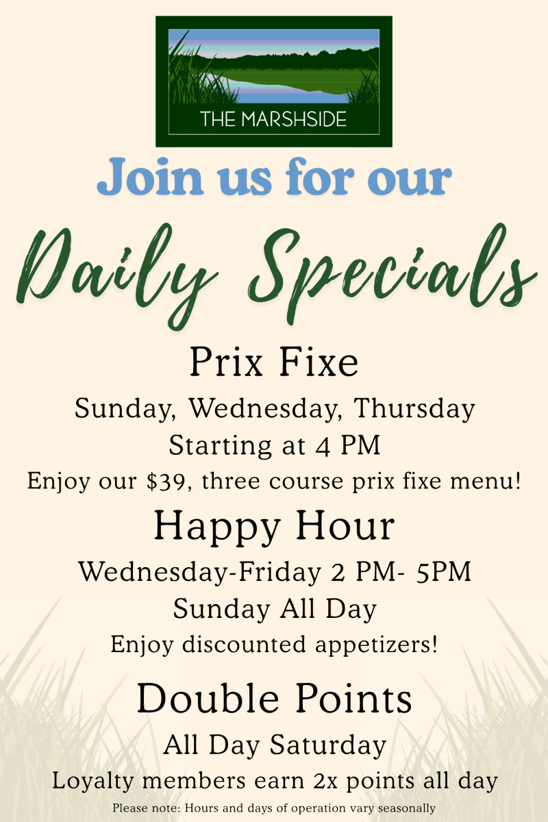 daily specials